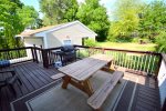 Large private deck
